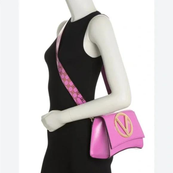 Valentino logo lavender crossbody w/dust bag NWT - Picture 3 of 16